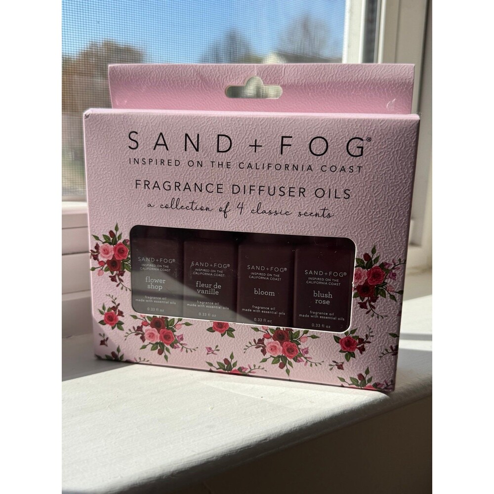 Sand and Fog 4 diffuser oils set 10 ml each